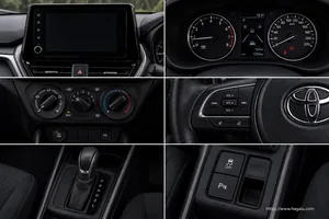 Toyota Starlet interior view 2 for South African vehicle comparison