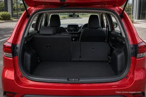 Toyota Starlet interior view 5 for South African vehicle comparison