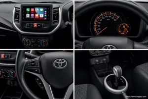 Toyota Vitz interior view 2 for South African vehicle comparison