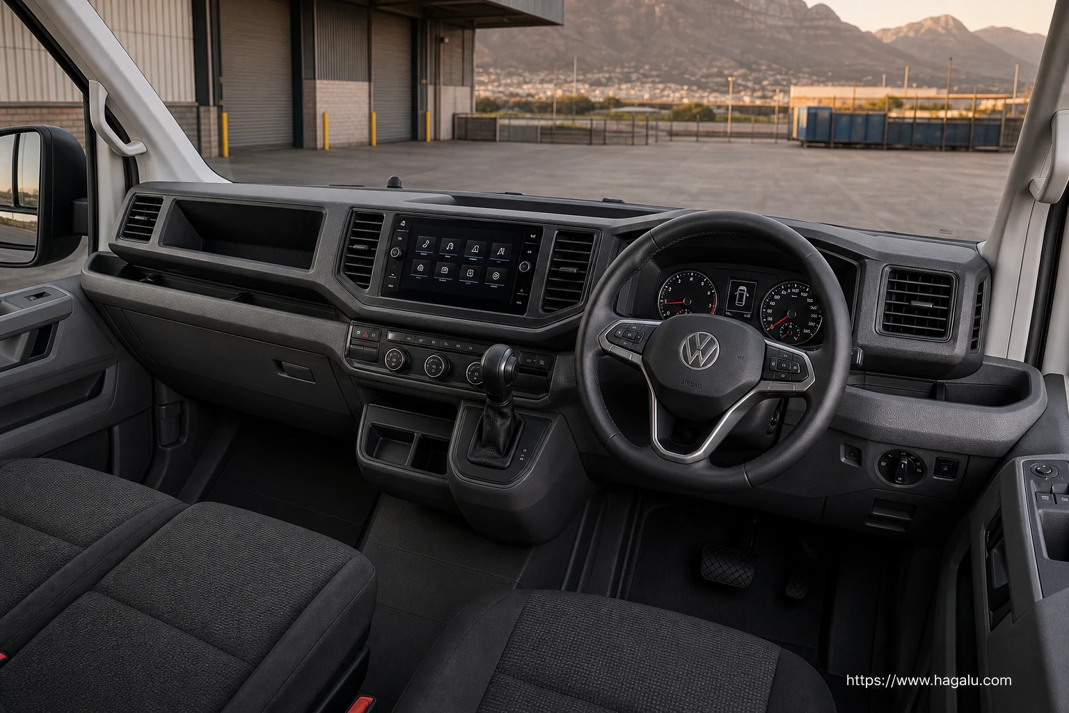 Volkswagen Crafter interior view 1 for South African vehicle comparison