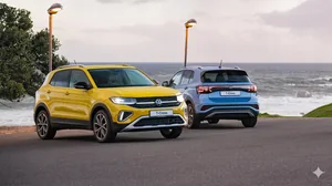 Volkswagen T-Cross exterior view 3 — South Africa 2026