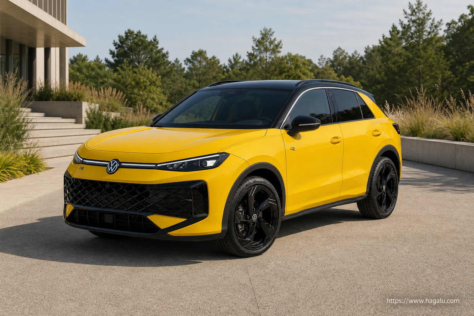 Volkswagen T-Roc Second Generation exterior view 1 for South African vehicle comparison