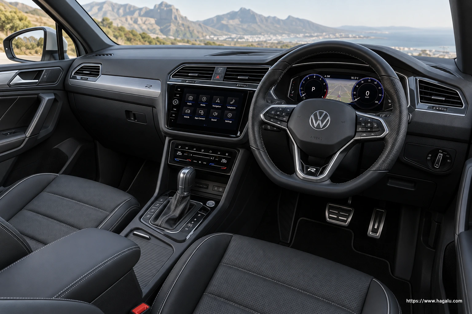 Volkswagen Tiguan Allspace interior view 1 for South African vehicle comparison