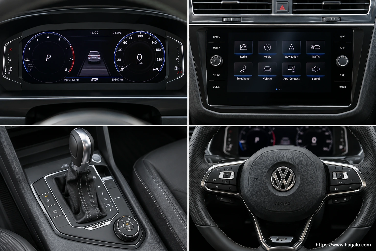 Volkswagen Tiguan Allspace interior view 2 for South African vehicle comparison