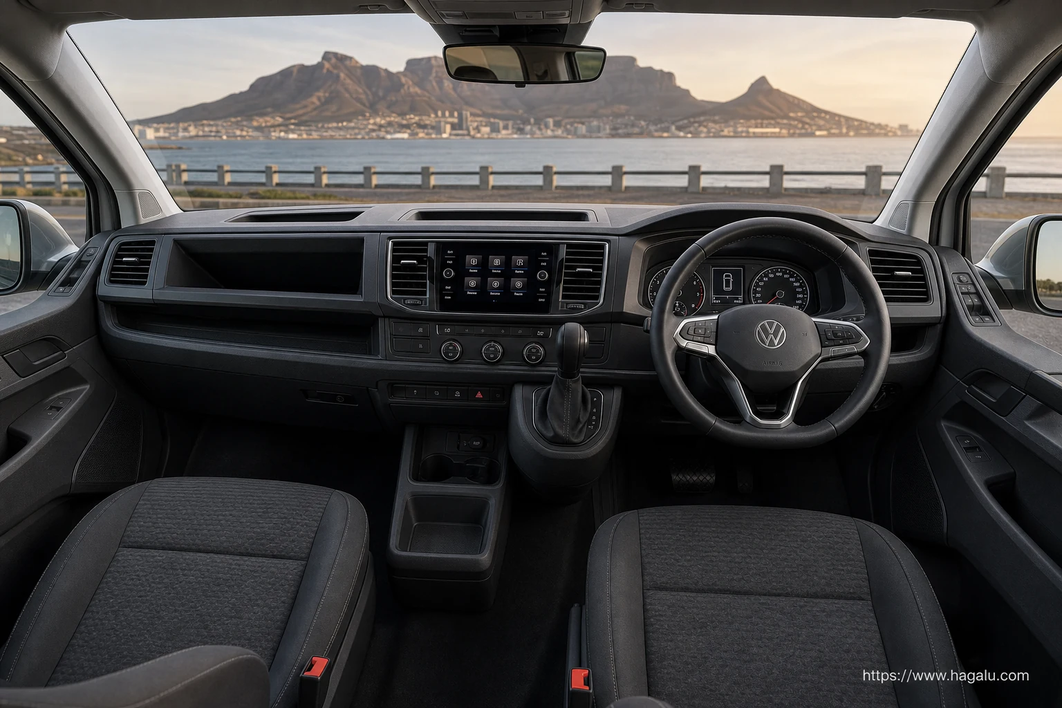 Volkswagen Transporter Kombi interior view 1 for South African vehicle comparison