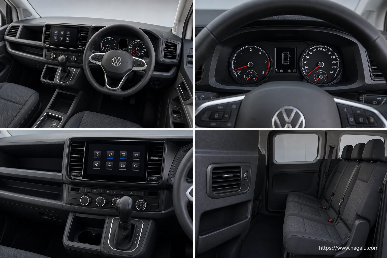 Volkswagen Transporter Kombi interior view 2 for South African vehicle comparison
