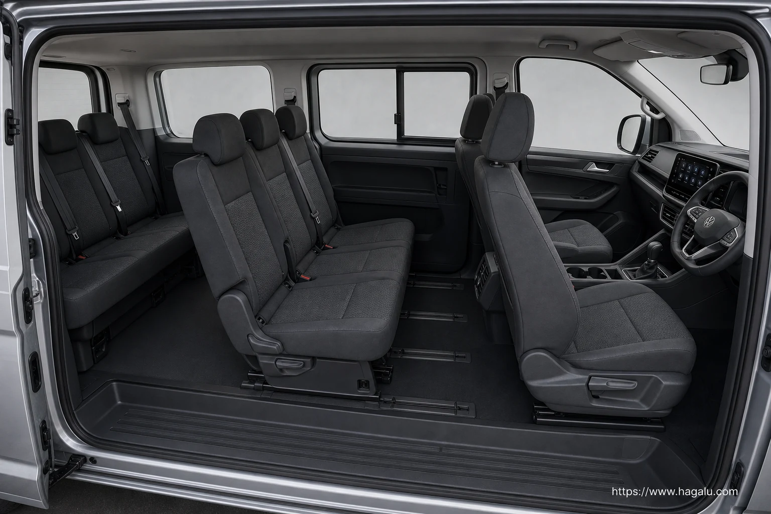 Volkswagen Transporter Kombi interior view 3 for South African vehicle comparison