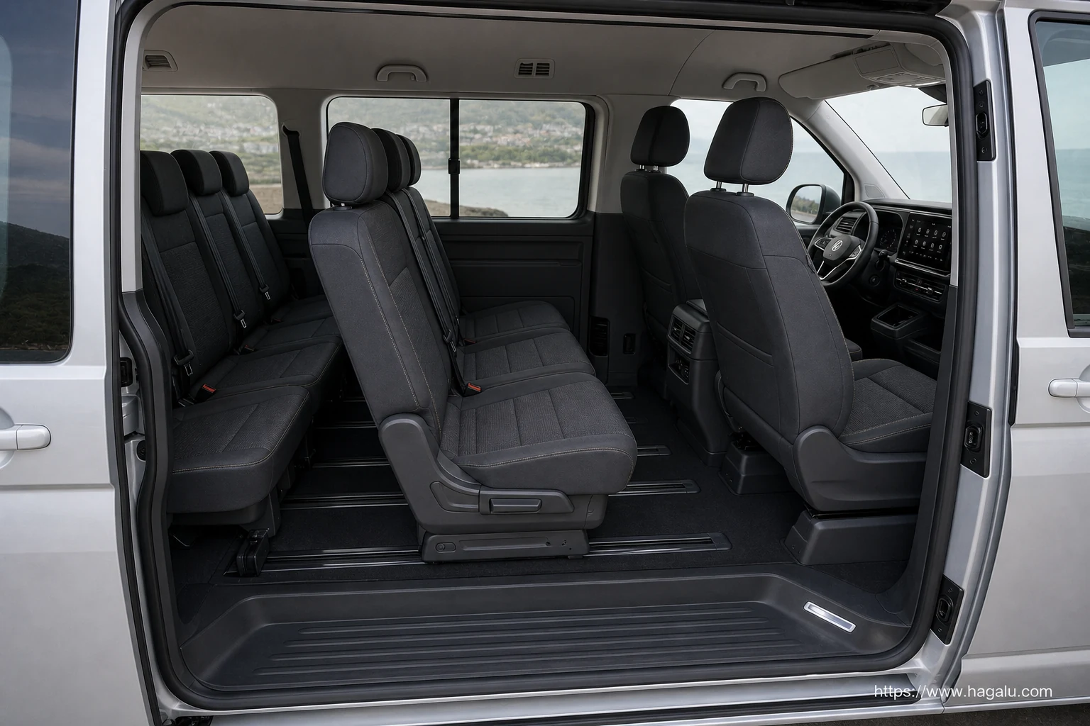Volkswagen Transporter Kombi interior view 4 for South African vehicle comparison
