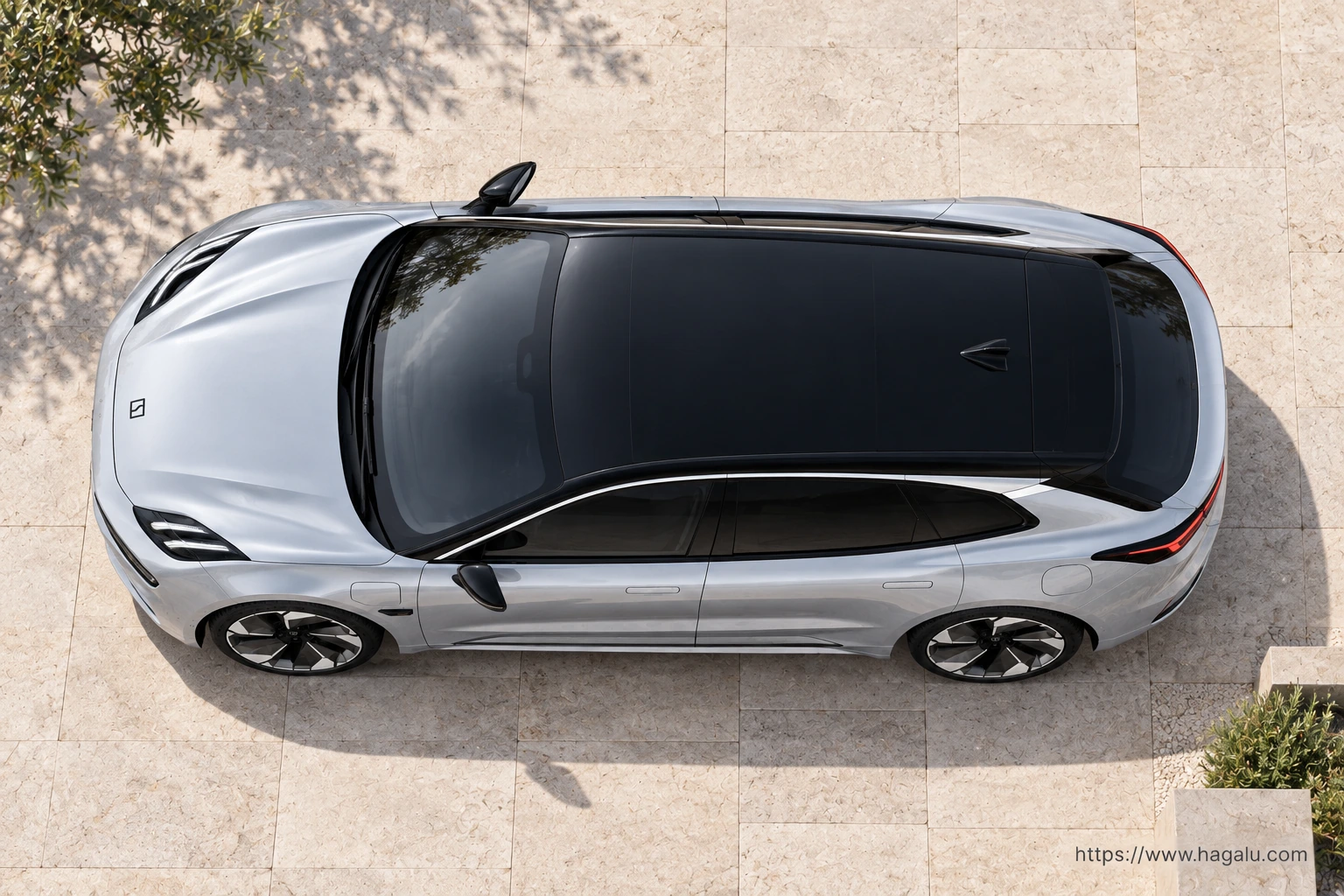 ZEEKR 001 additional closed-body exterior view showing the roofline and exterior surfaces in South Africa