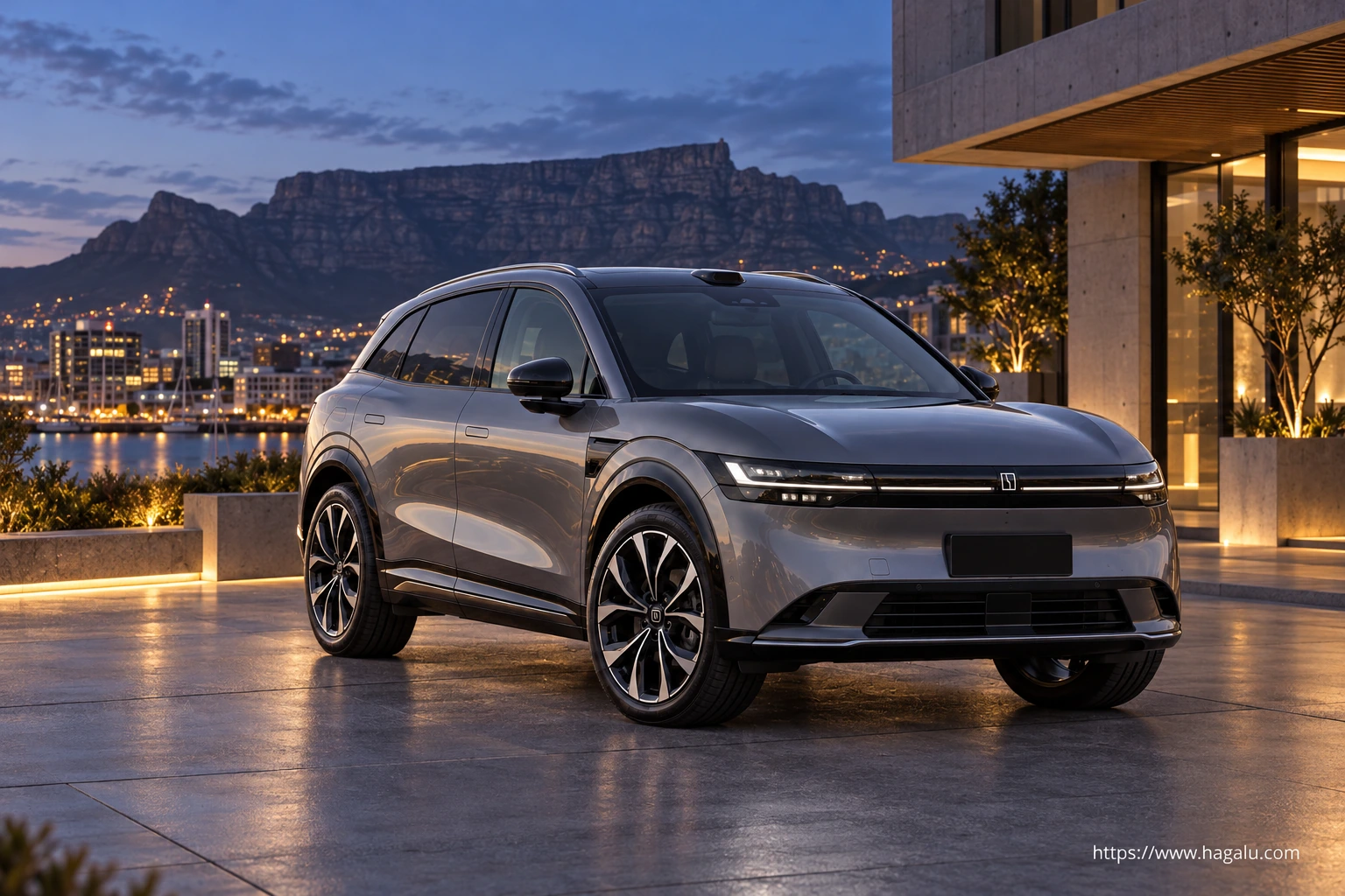 ZEEKR 7X exterior view 5 for South African vehicle comparison