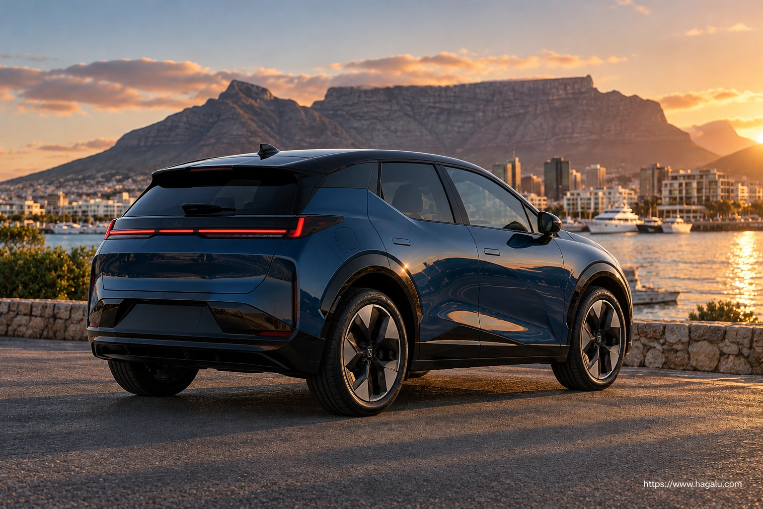 ZEEKR X exterior view 2 for South African vehicle comparison