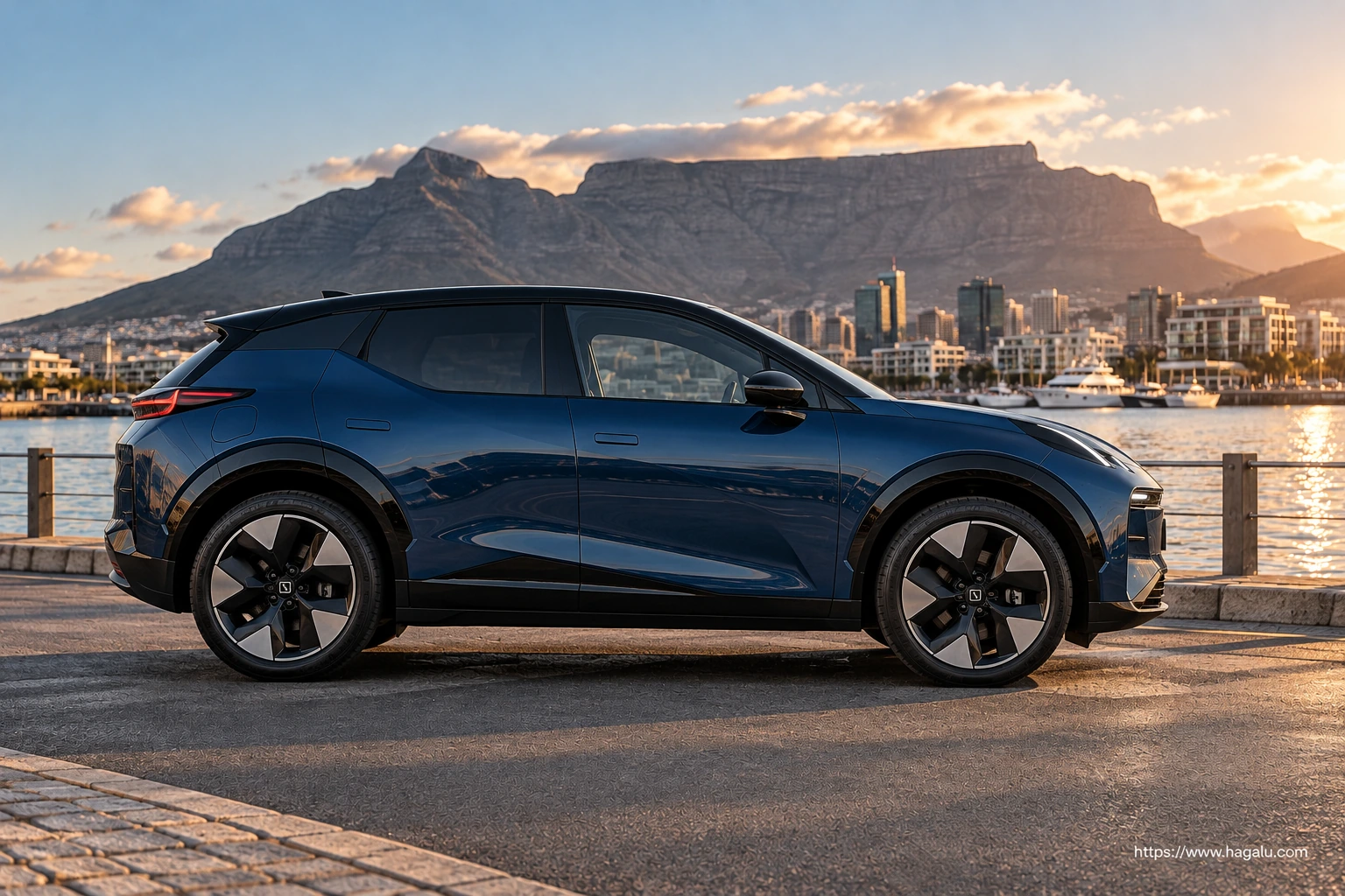 ZEEKR X exterior view 3 for South African vehicle comparison