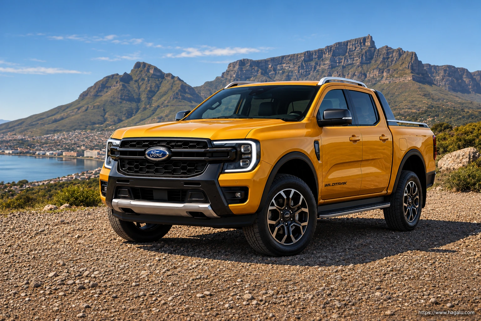 Ford Next-Gen Ranger exterior view 1 for South African vehicle comparison