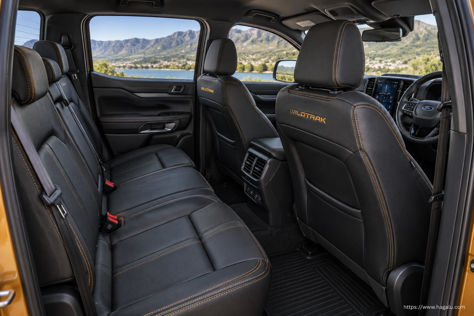 Ford Next-Gen Ranger interior view 3 for South African vehicle comparison