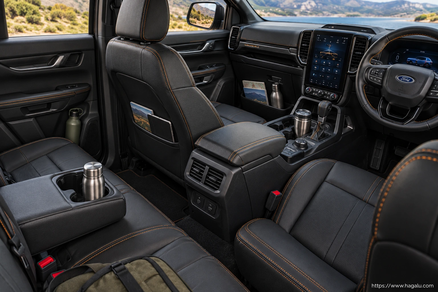 Ford Next-Gen Ranger interior view 4 for South African vehicle comparison