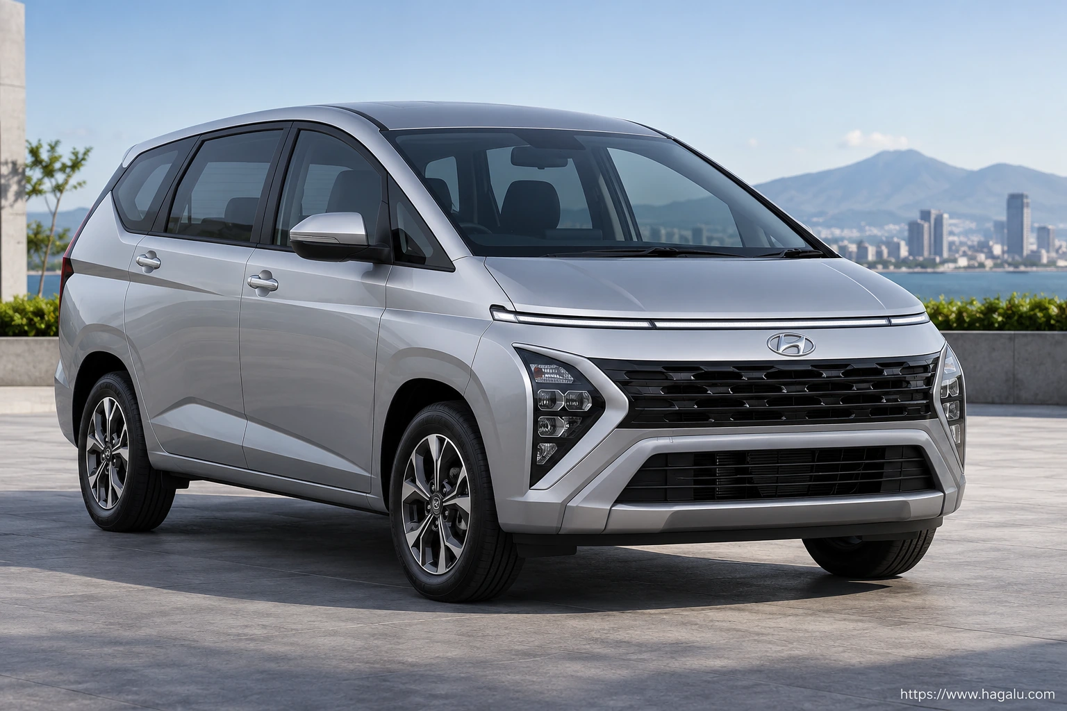 Hyundai Stargazer exterior view 1 for South African vehicle comparison