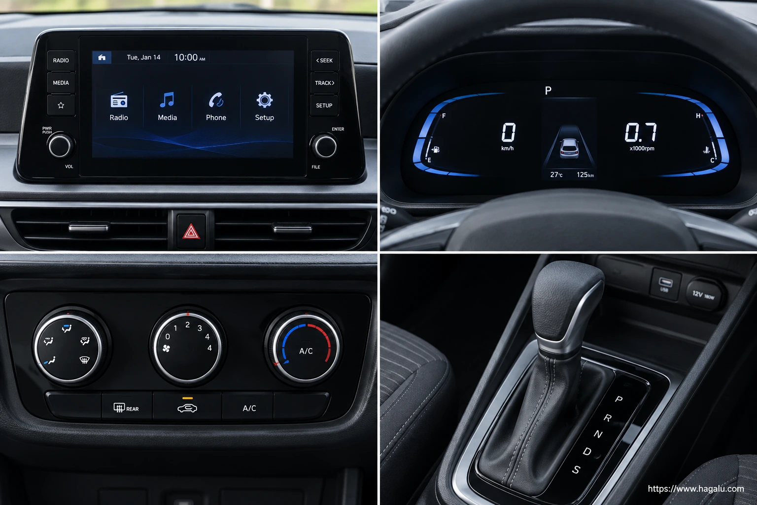 Hyundai Stargazer interior view 2 for South African vehicle comparison