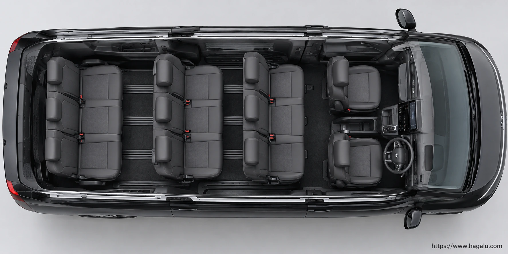 Hyundai Staria interior view 4 for South African vehicle comparison