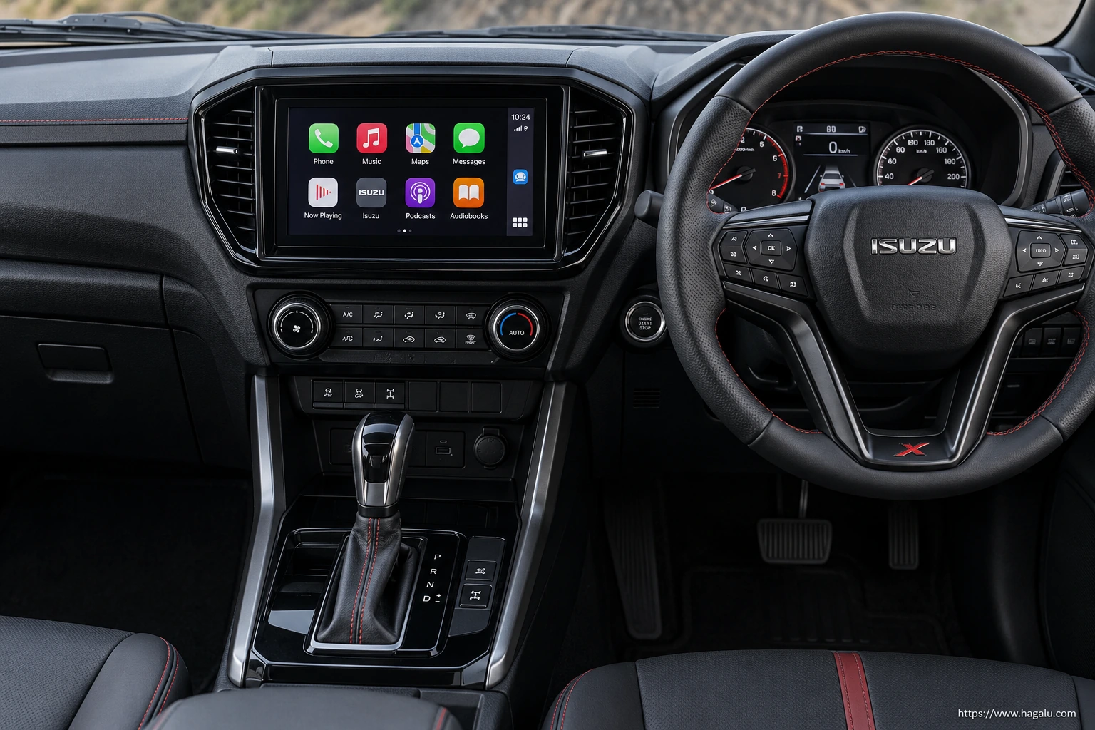 Isuzu D-Max X-Rider interior view 2 for South African vehicle comparison