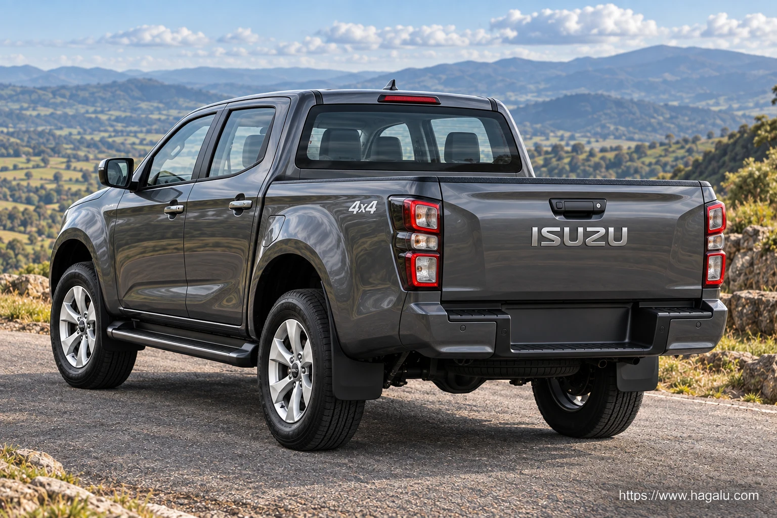 Isuzu D-Max exterior view 2 for South African vehicle comparison