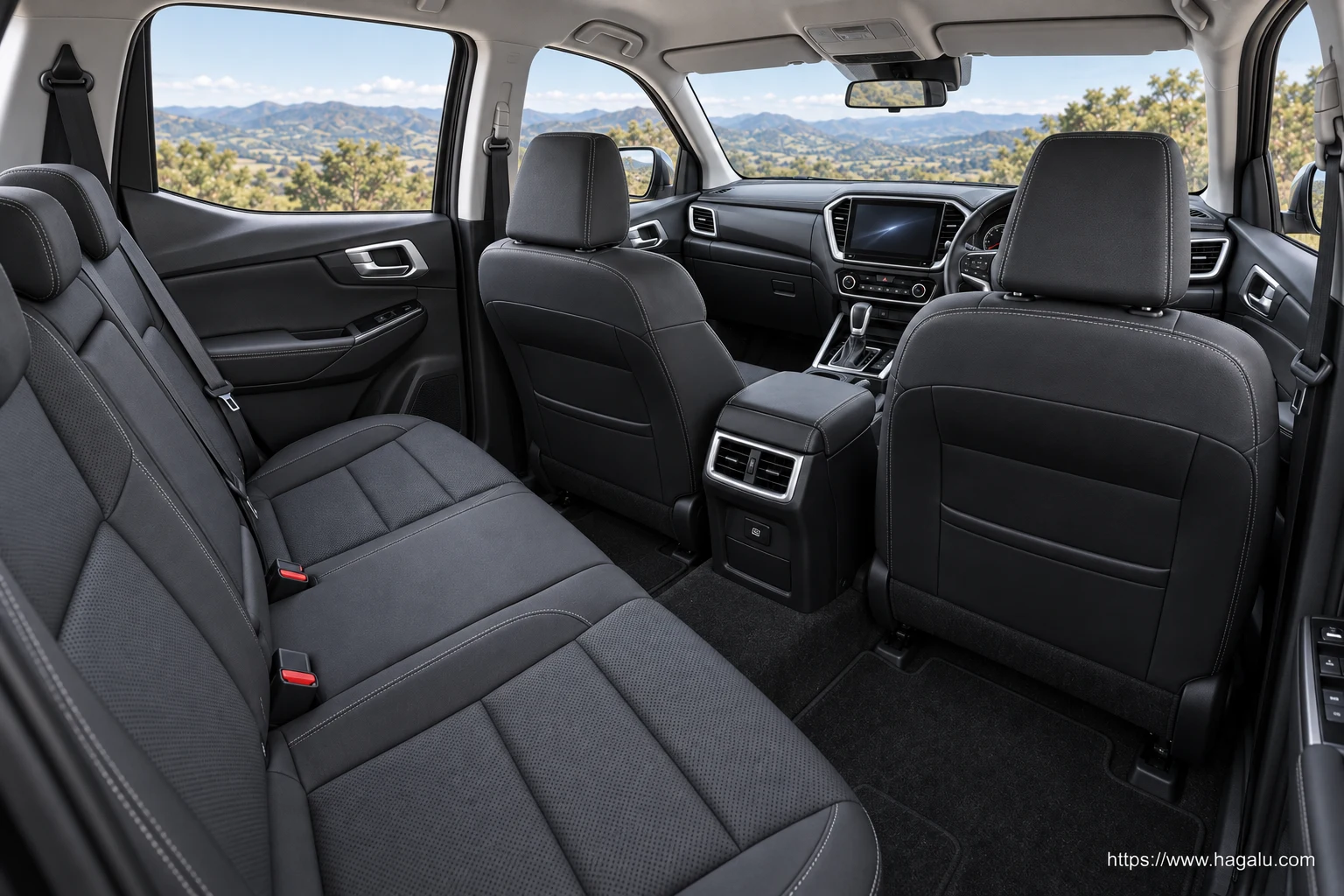 Isuzu D-Max interior view 3 for South African vehicle comparison