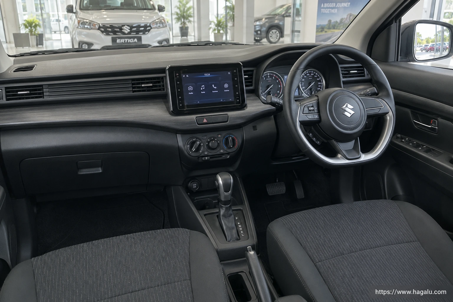 Suzuki Ertiga interior view 1 for South African vehicle comparison
