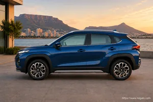 Suzuki Fronx exterior view 3 for South African vehicle comparison
