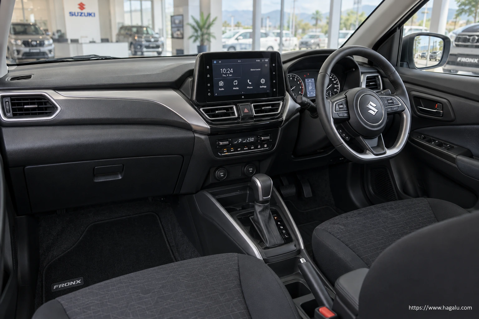 Suzuki Fronx interior view 1 for South African vehicle comparison