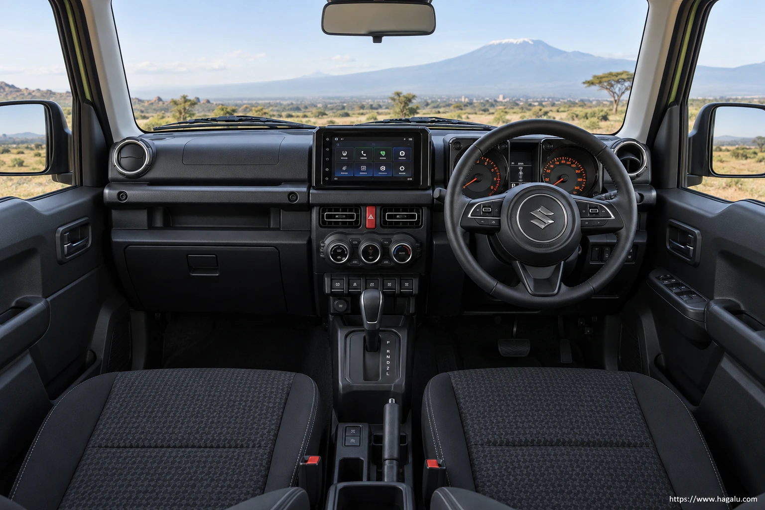 Suzuki Jimny 5-door interior view 1 for South African vehicle comparison