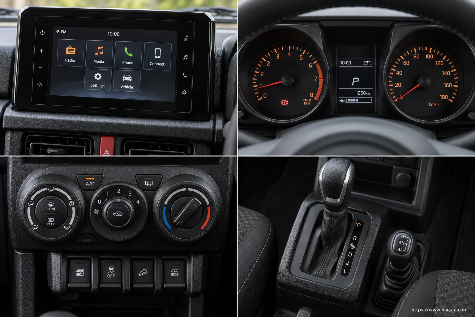 Suzuki Jimny 5-door interior view 2 for South African vehicle comparison
