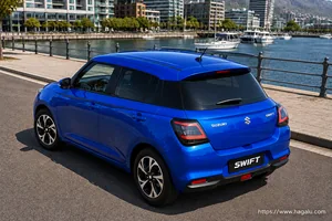 Suzuki Swift exterior view 4 for South African vehicle comparison