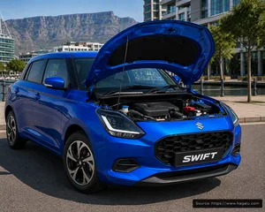 Suzuki Swift exterior view 5 for South African vehicle comparison