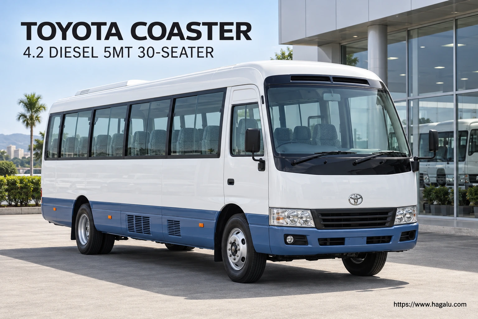Toyota Coaster in Tanzania