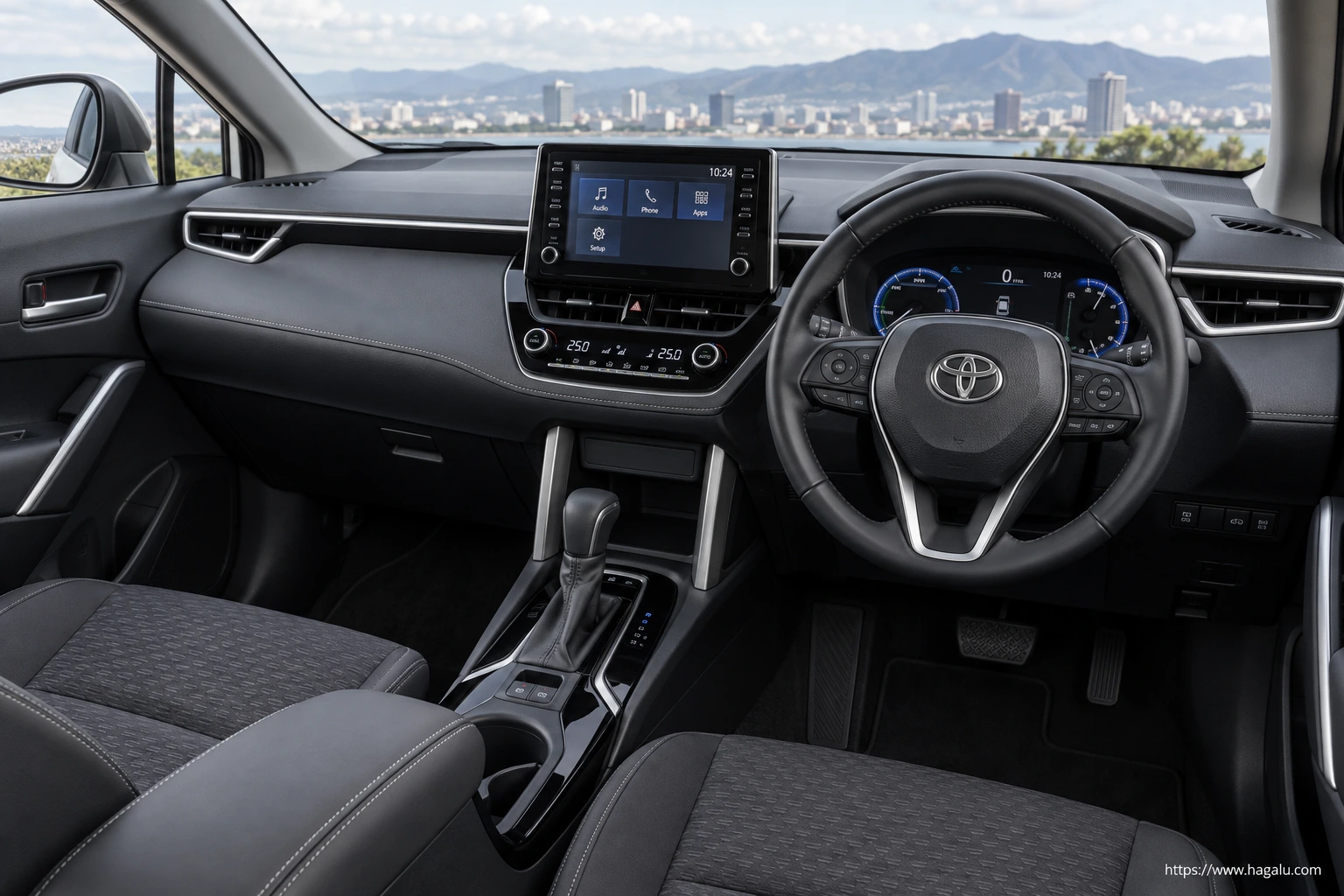Toyota Corolla Cross Hybrid interior view 1 for South African vehicle comparison