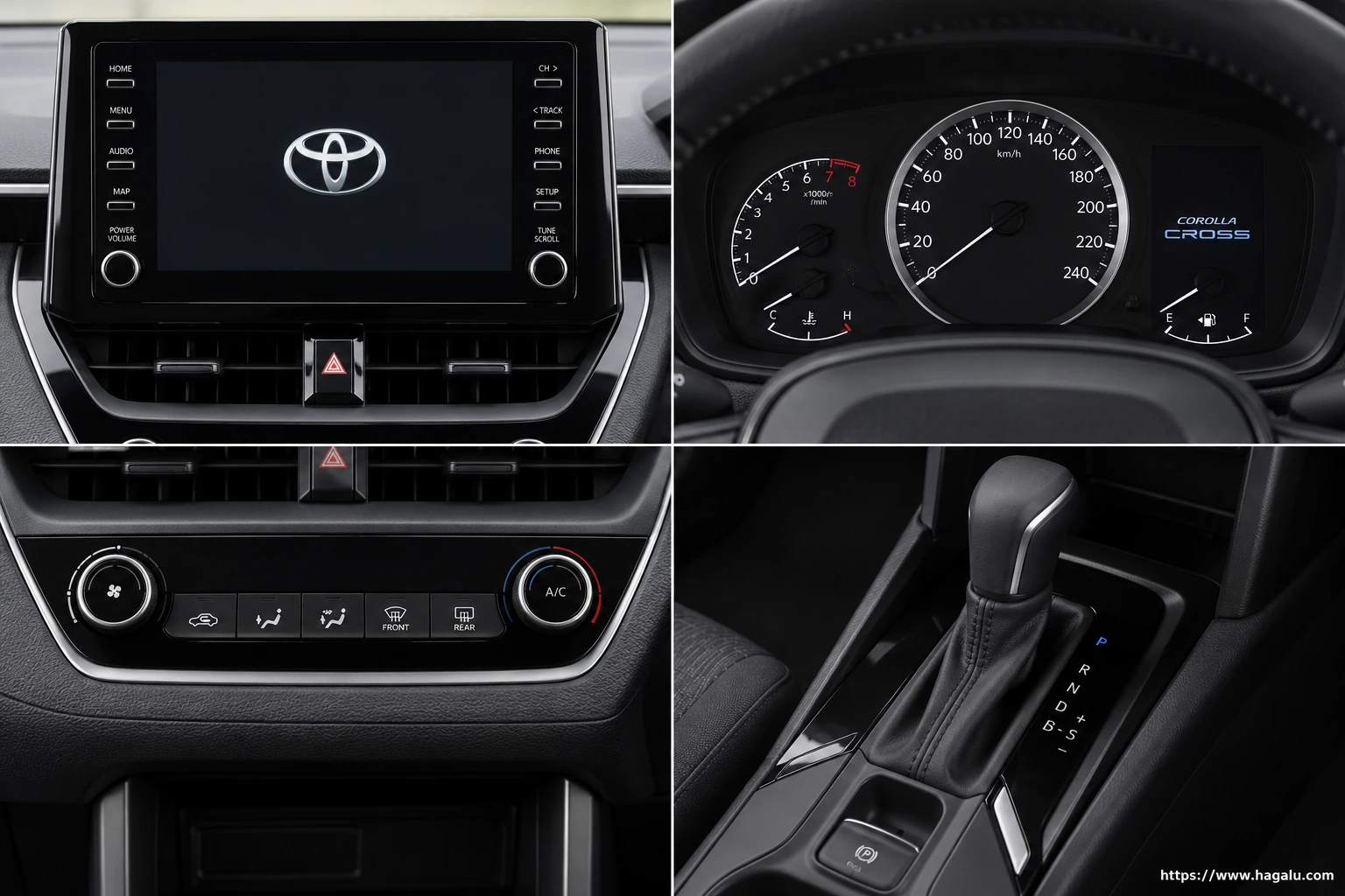 Toyota Corolla Cross interior view 2 for South African vehicle comparison