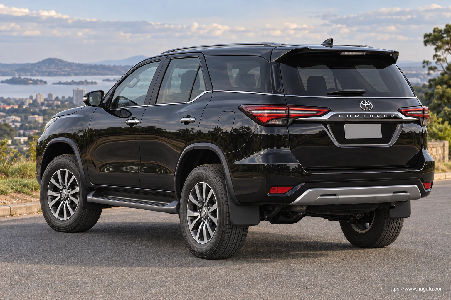 Toyota Fortuner exterior view 2 for South African vehicle comparison
