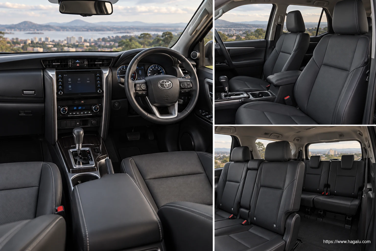 Toyota Fortuner interior view 2 for South African vehicle comparison