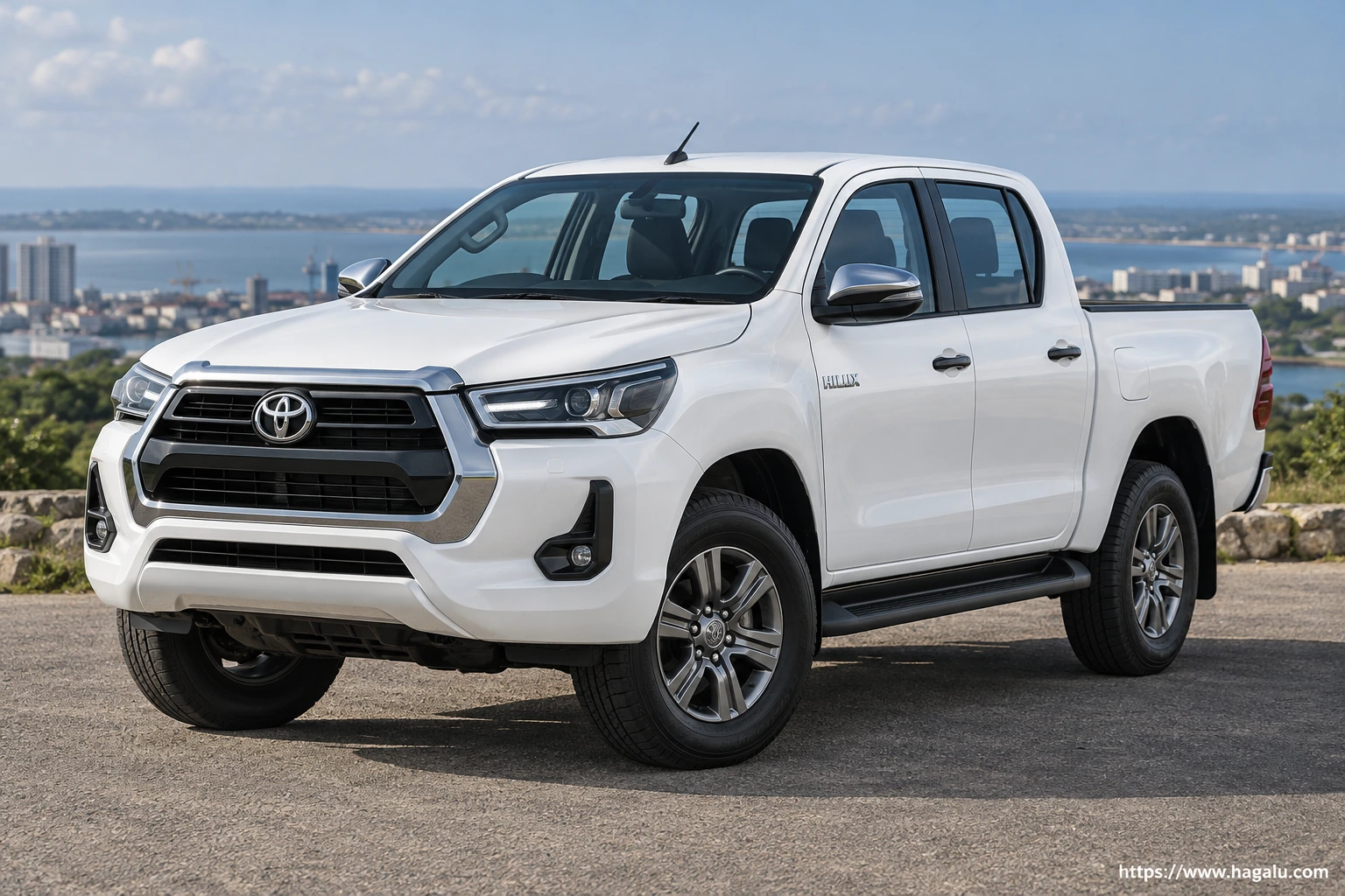 Toyota Hilux exterior view 1 for South African vehicle comparison