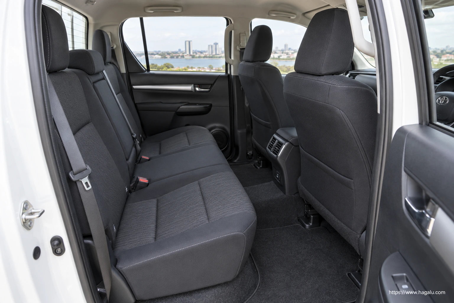Toyota Hilux interior view 3 for South African vehicle comparison