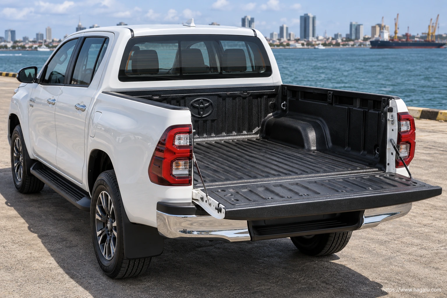 Toyota Hilux interior view 5 for South African vehicle comparison
