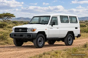 Toyota Land Cruiser 78 exterior view 1 for South African vehicle comparison