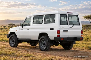 Toyota Land Cruiser 78 exterior view 2 for South African vehicle comparison