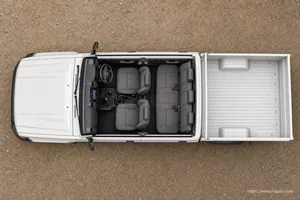 Toyota Land Cruiser 79 exterior view 4 for South African vehicle comparison