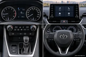 Toyota RAV4 interior view 2 for South African vehicle comparison
