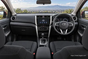 Toyota Rush interior view 1 for South African vehicle comparison