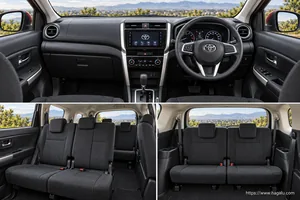 Toyota Rush interior view 2 for South African vehicle comparison