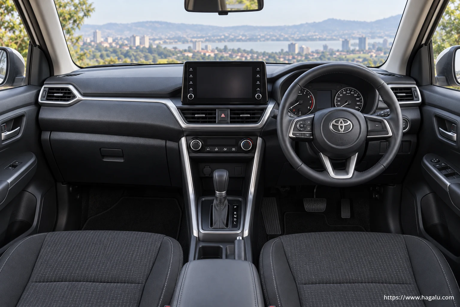 Toyota Urban Cruiser interior view 1 for South African vehicle comparison
