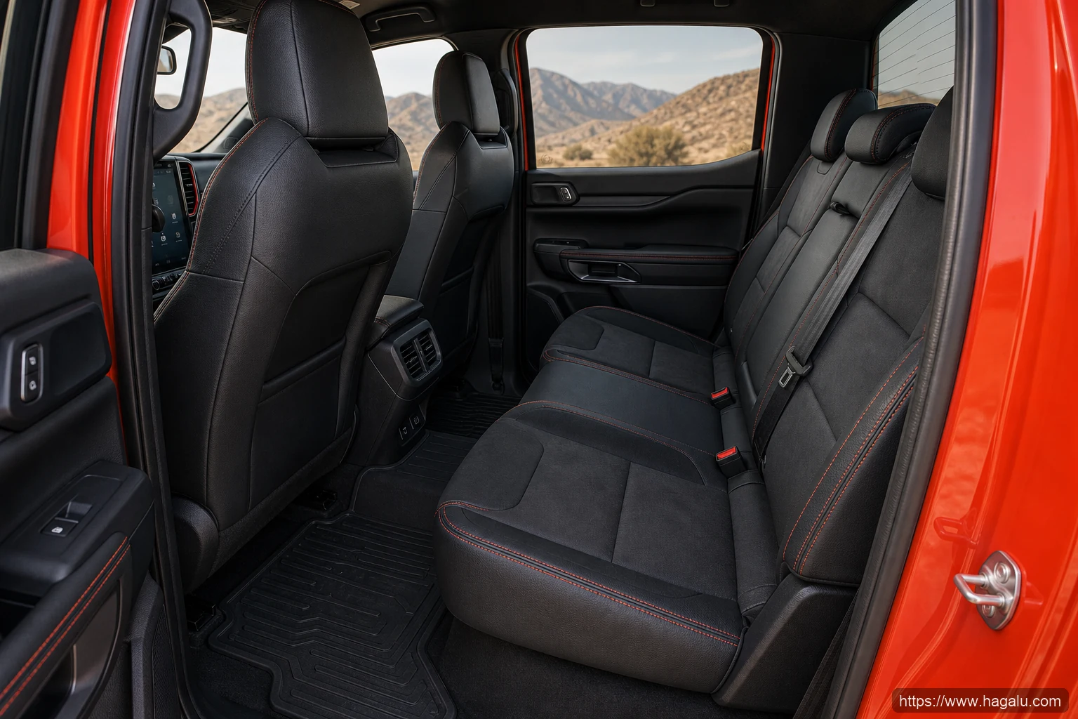 Ford Ranger Raptor interior view 4 for South African vehicle comparison