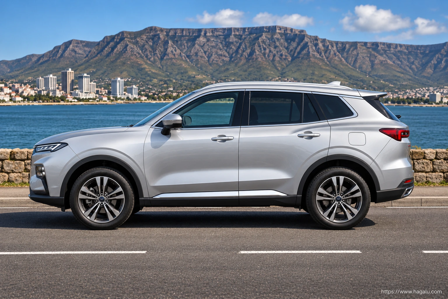 Ford Territory exterior view 3 for South African vehicle comparison