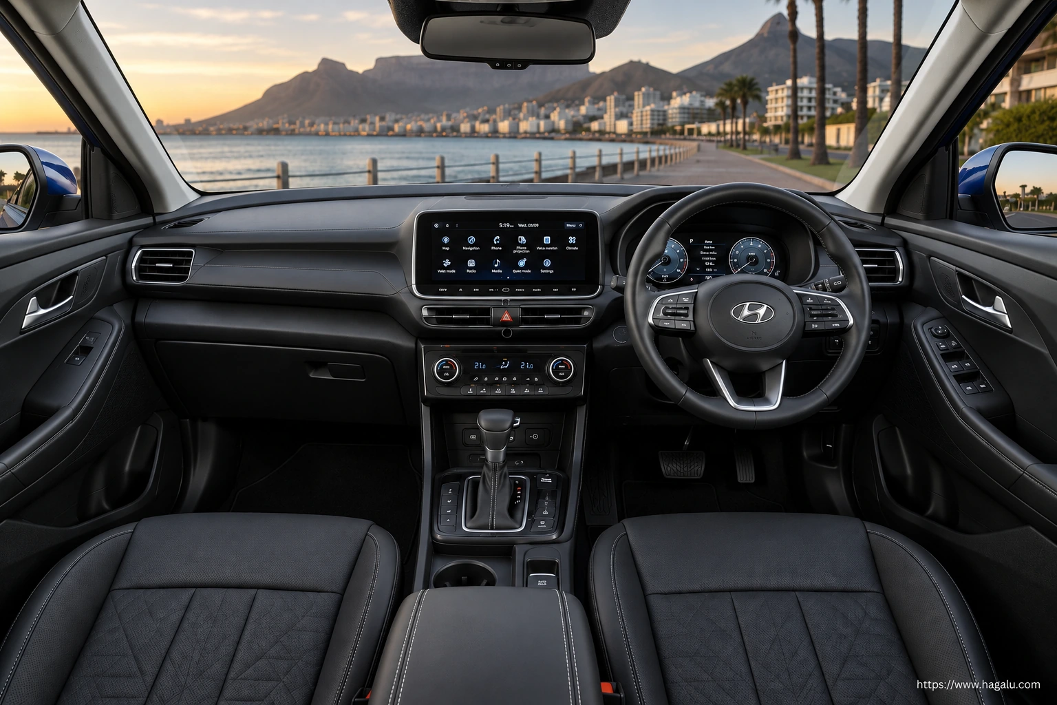 Hyundai Creta interior view 1 for South African vehicle comparison